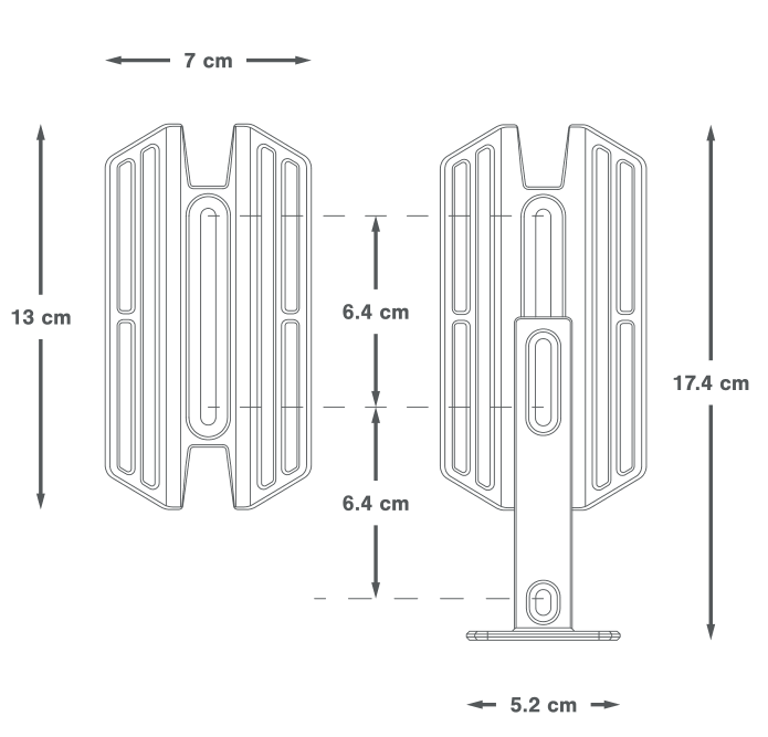 Soporte universal APIDURA CARGO CAGE